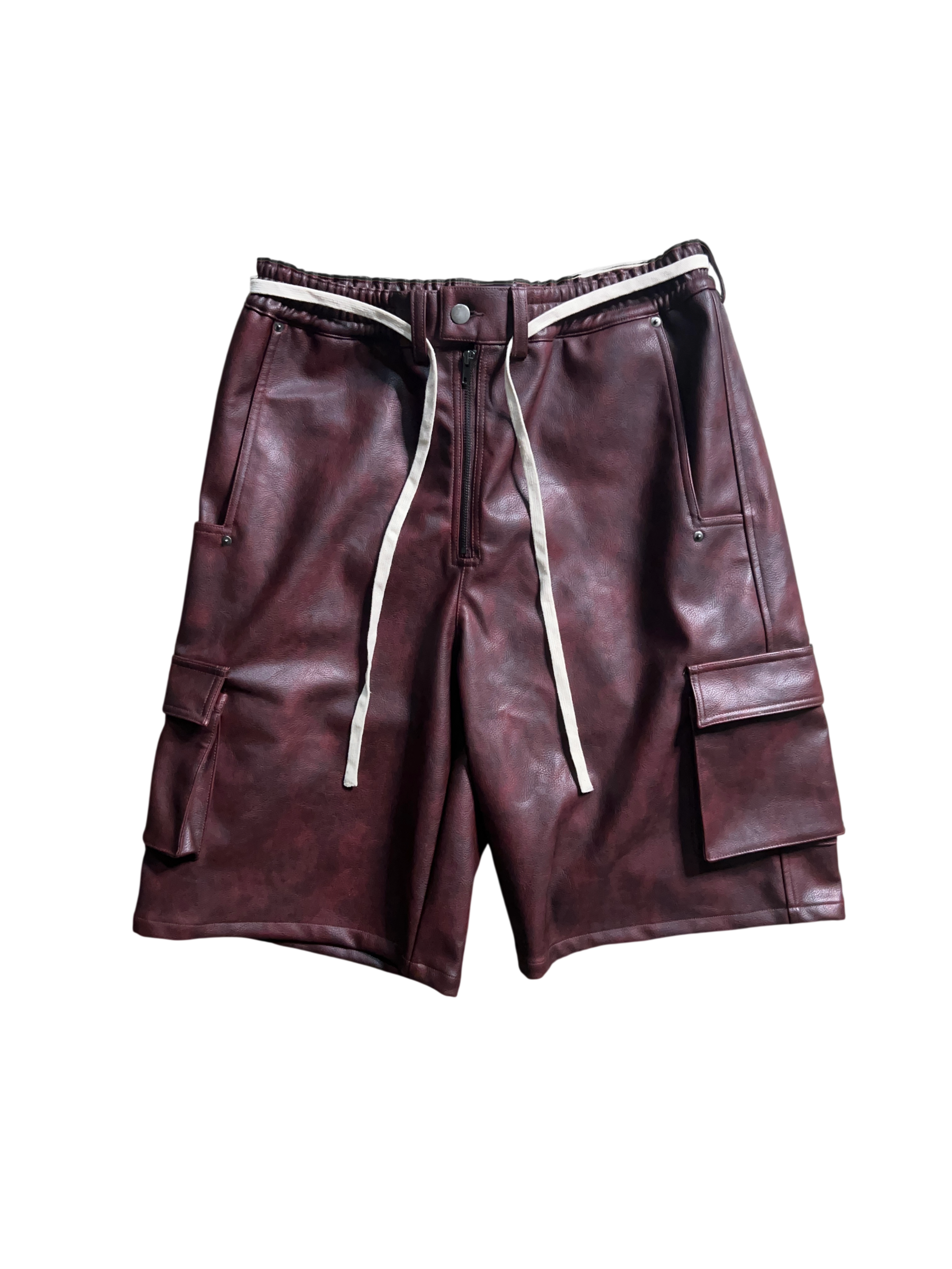 Oxblood Cargo Shorts